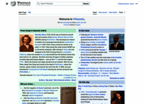 en wikipedia org at WI Wikipedia the free encyclopedia