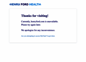 Henry Ford Health Chart