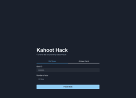Kahoot Ninja At Wi Kahoot Hack Flood Bots And Spam Answers
