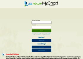 Lee Memorial Health System My Chart