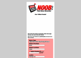 Noob Co In At Wi Fake News Generator Create Funny Prank