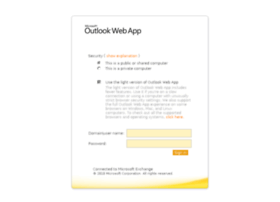 Owa Dsi Com At Wi Outlook Web App