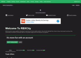 Rbxcity Com At Wi Rbxcity Roblox Statistics