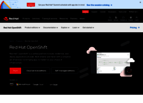 Rhcloud Com At Wi Openshift Container Platform By Red Hat Built