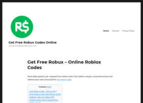 Robuxfreecodes Site At Website Informer Input Visit Robuxfreecodes