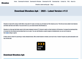 Showbox Buzz At Wi Showbox Apk V5 50 Version Free Download Showbox