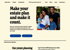 trustandwill.com at WI. Online Estate Planning Made Easy | Trust & Will
