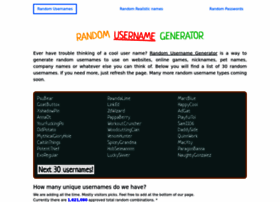 Username Generator Com At Wi Random Username Generator Cool