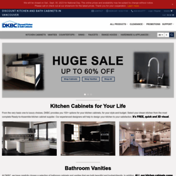 Discountkitchenbathcabinets Com At Wi Kitchen Cabinets Vancouver