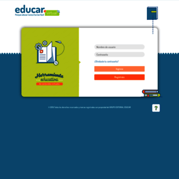 educarvirtual.com.co at WI. EDUCAR VIRTUAL | Porque educar nunca ...