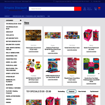 discount toys website