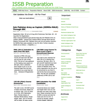 Issbpreparation Com At Wi Issb Preparation Your Complete Online