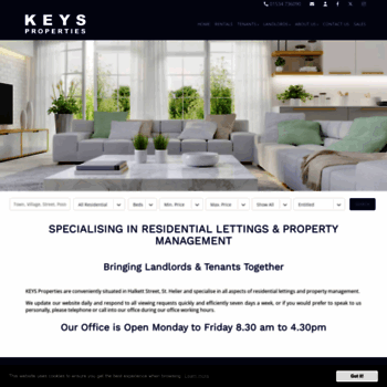 keys.je at WI. Lettings Agents And 