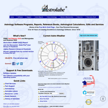 Free Natal Chart Astrolabe