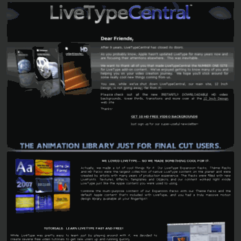 The fundamentals of livetype.