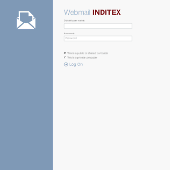 mail.inditex.com at Website Informer 