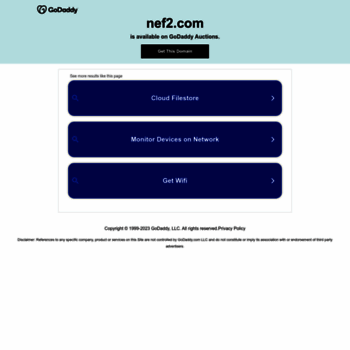 Веб сайт nef2.com