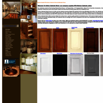 Onlinecabinetsdirect Com At Wi Buy Cabinets Online Rta Kitchen