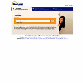 Radaris Europe: Radaris People Search - Free People Finder 