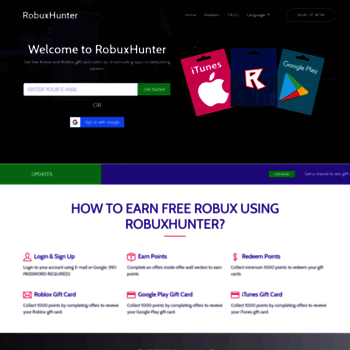 Robuxhuntercom At Wi Robuxhunter Free Robux Roblox - gift card r 200 roblox