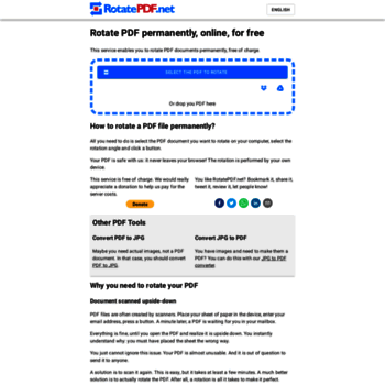 Rotatepdf Net At Wi Rotate Pdf Permanently Online For Free