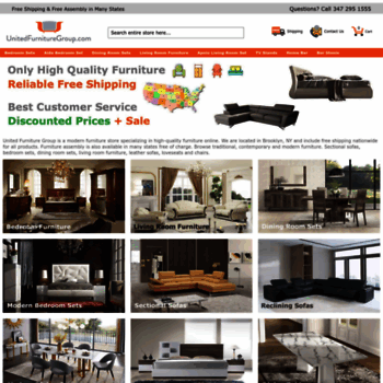 Unitedfurnituregroup Com At Wi Modern Furniture Store Quality