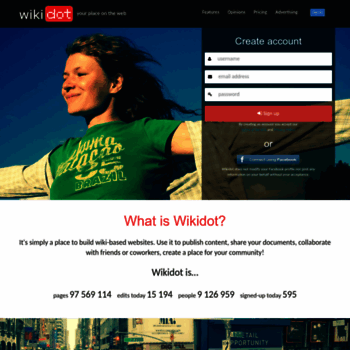 Wikidot online